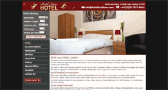 Desktop Screenshot of hotelbricklane.com